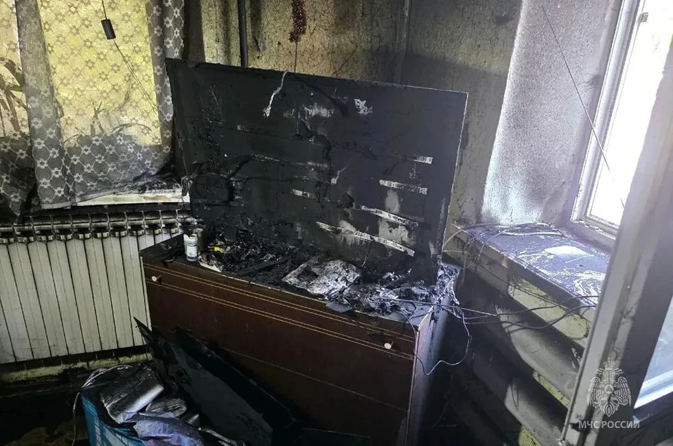 В Мангушском округе пенсионер погиб из-за перегрева телевизора